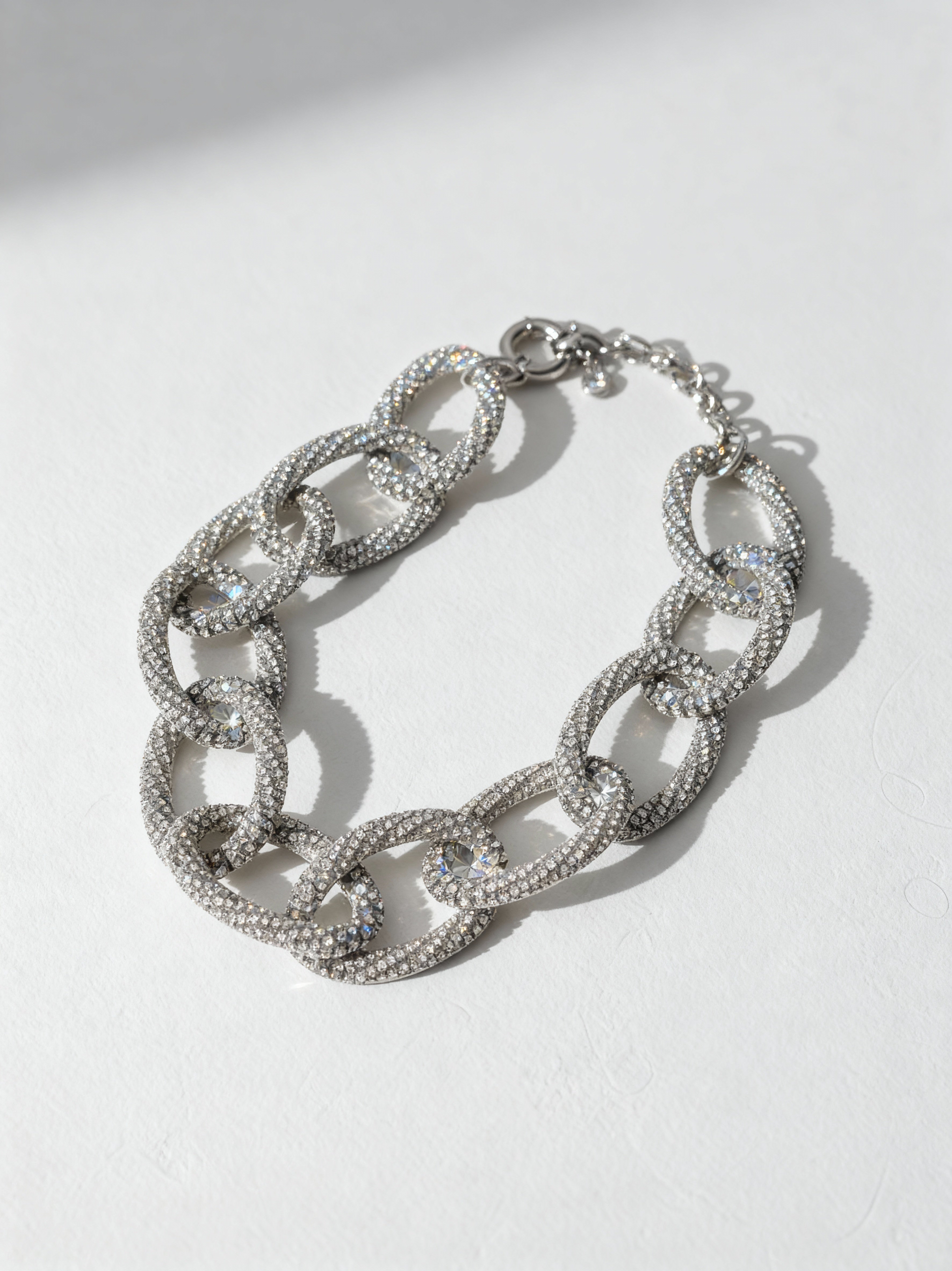 Crystaline Chain Necklace
