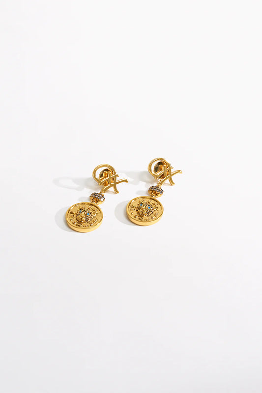 Fierce Folklore Coin Earrings