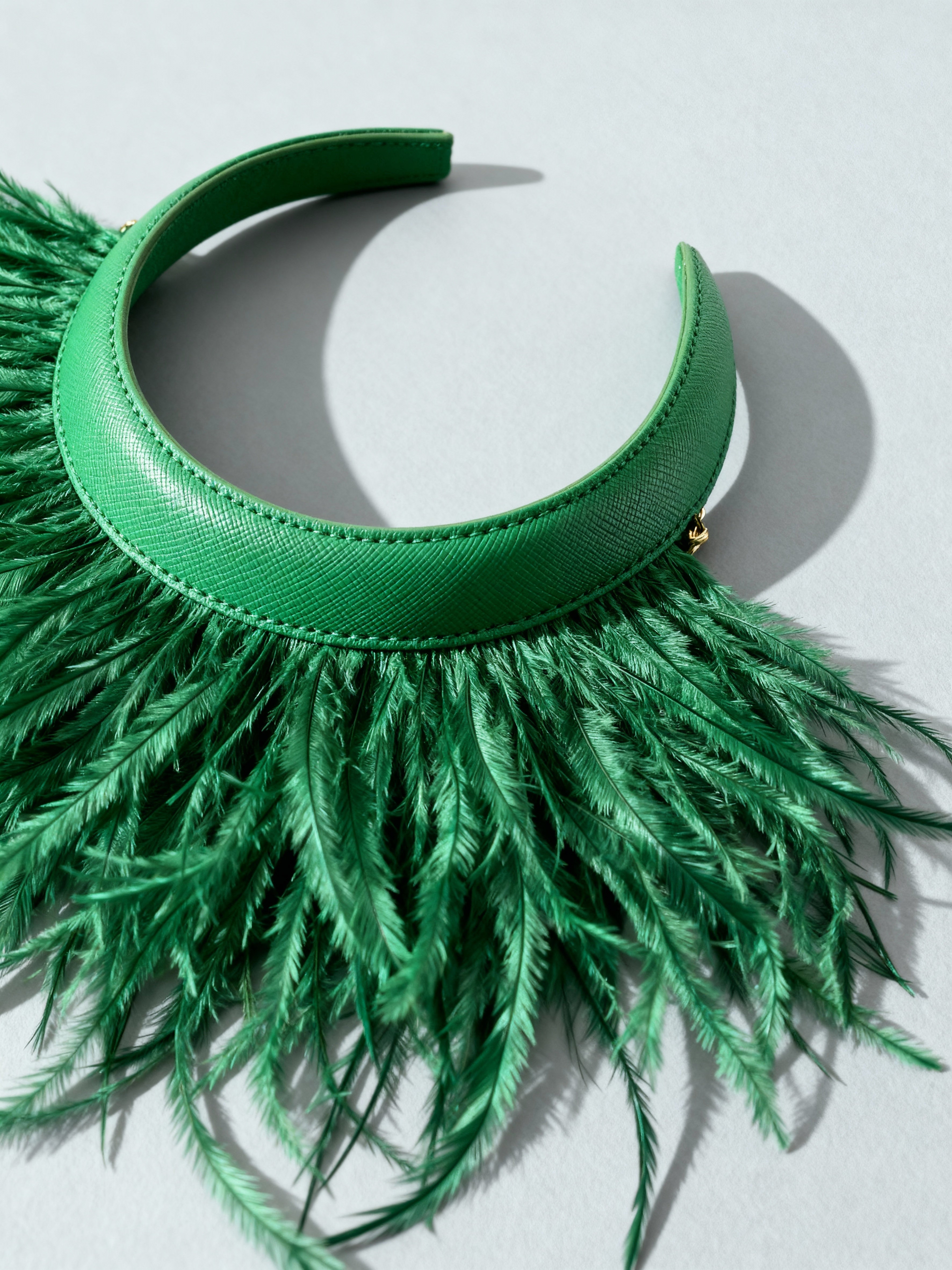 Diana Plume Neck Cuff