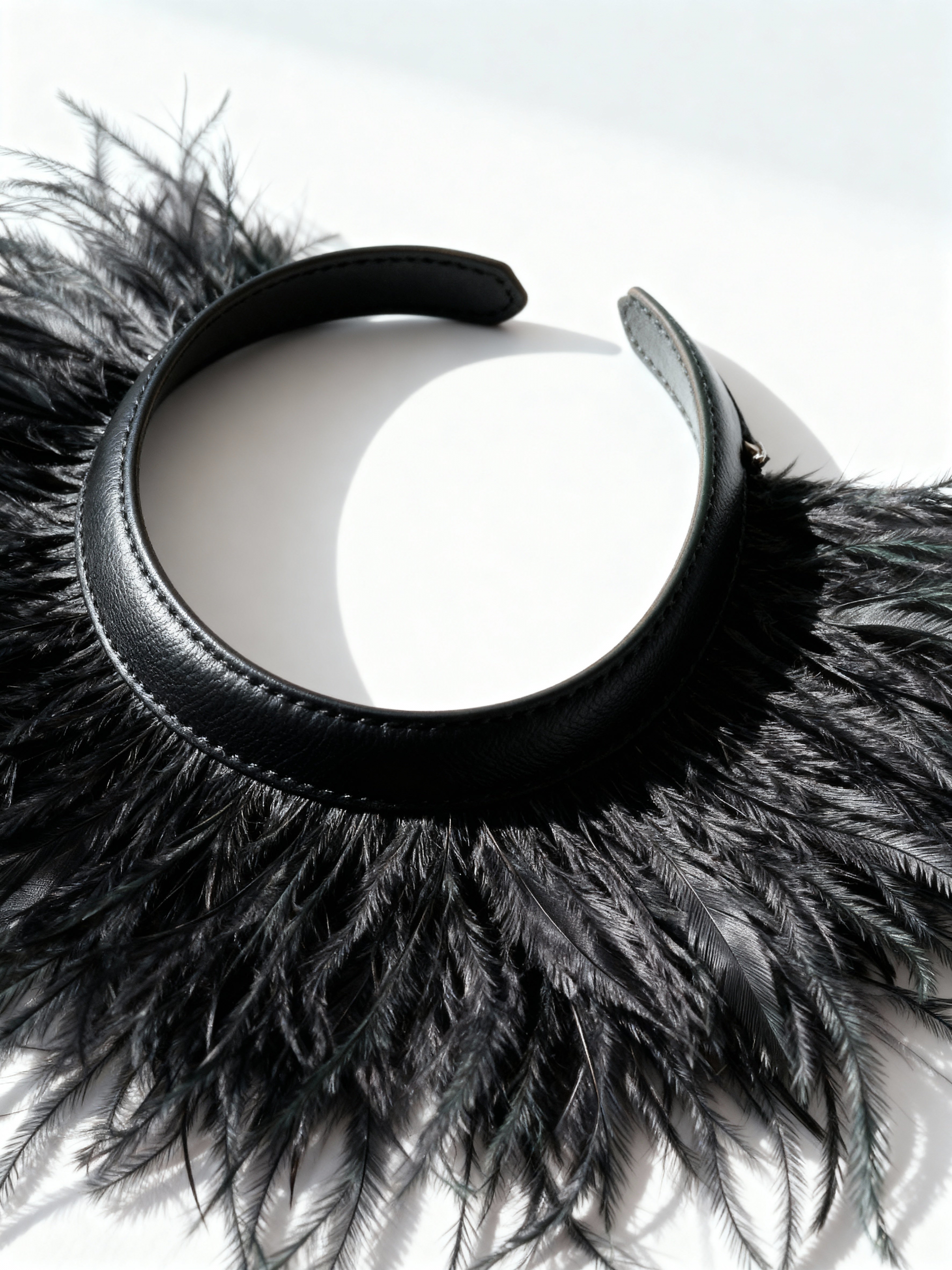 Diana Plume Neck Cuff