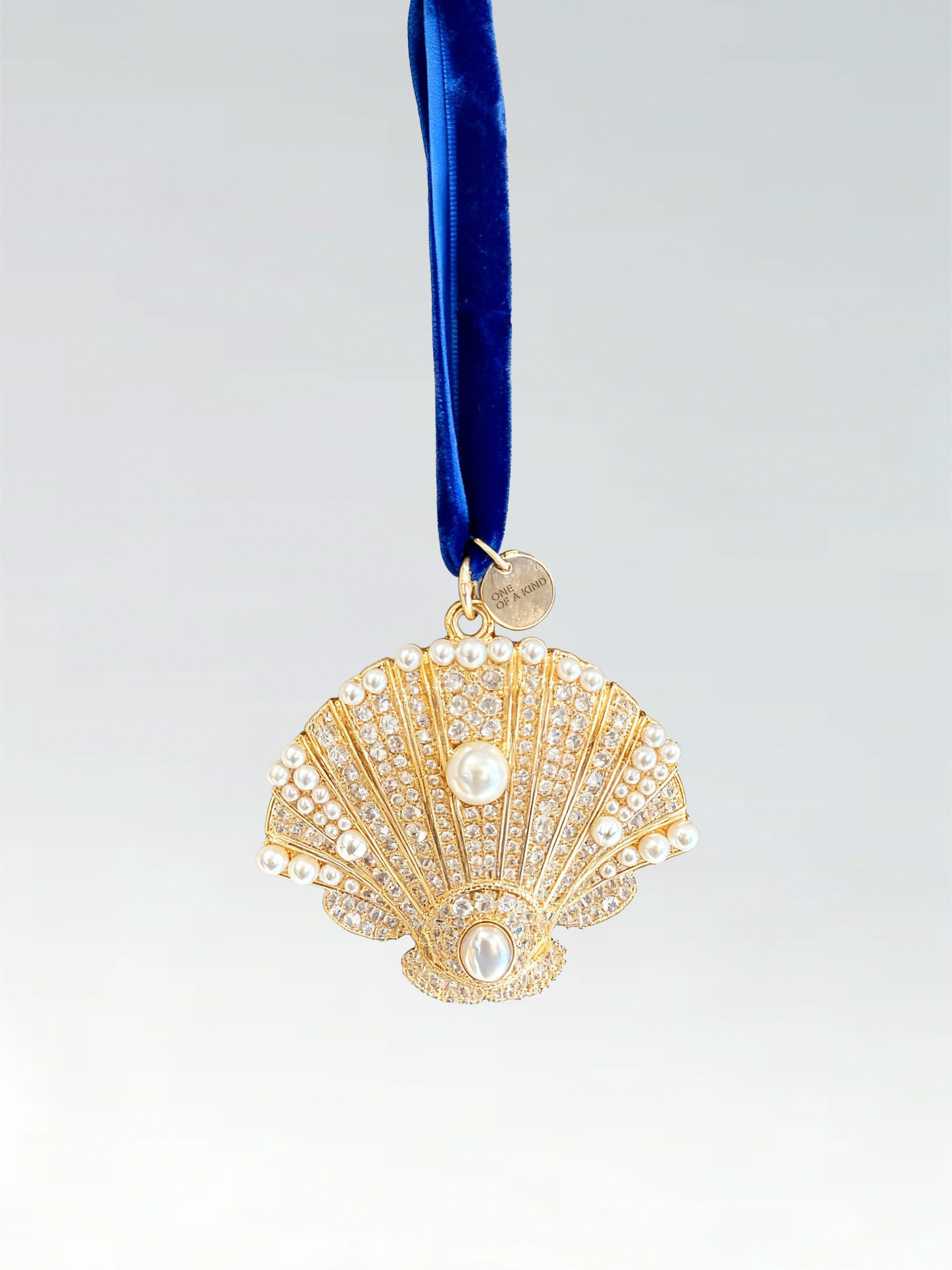 Crystal Seashell Ornament