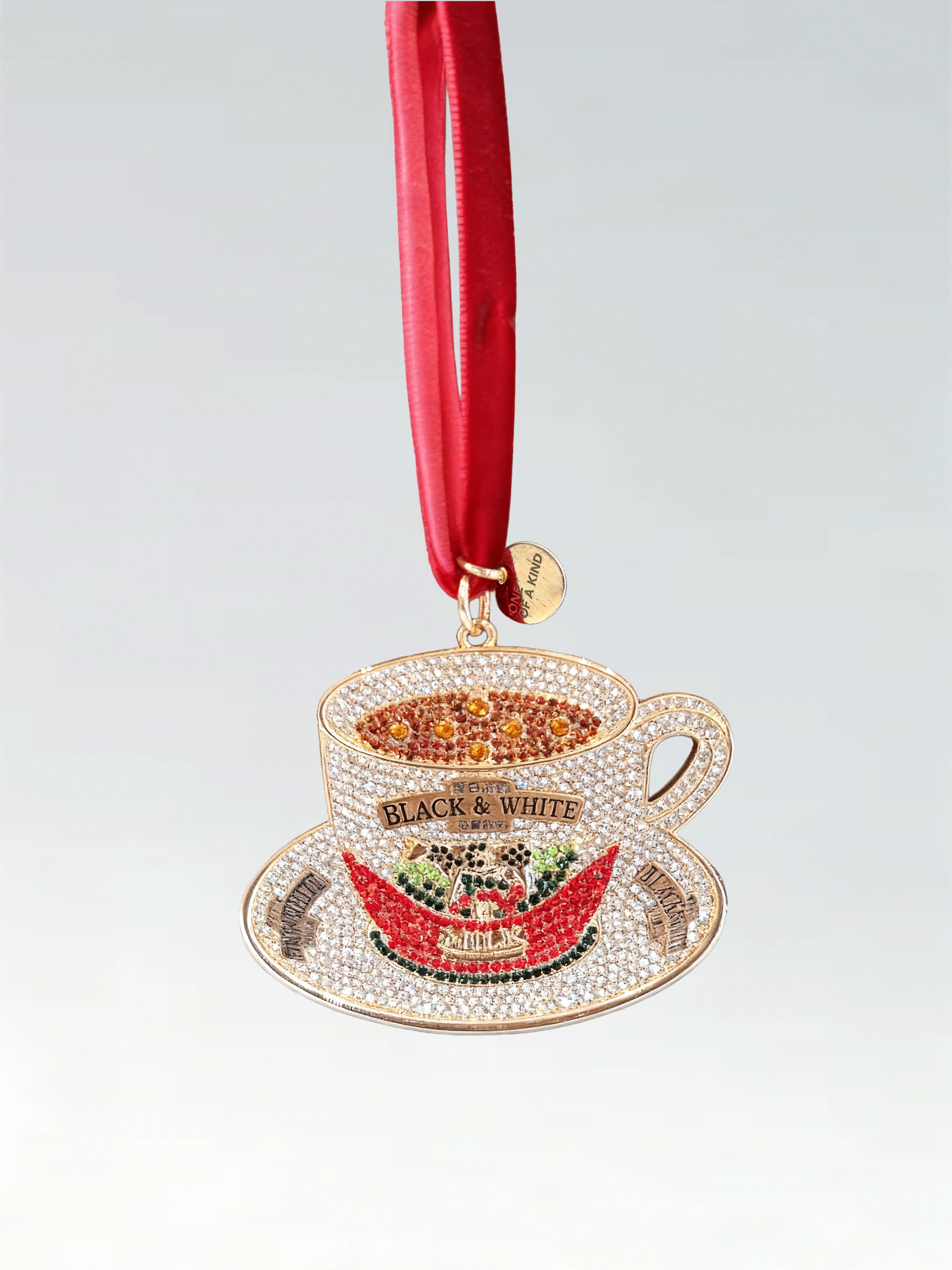 Crystal HK Style Tea Ornament